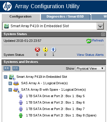 Hp proliant offline array configuration utility iso